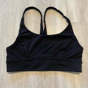 Lululemon Train Times Bra, Size 4 Black